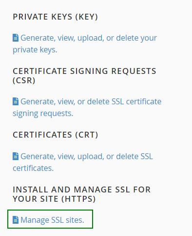 TIP: Wildcard for a domain would be. . The certificate assigned to this host has expired you should install a valid certificate